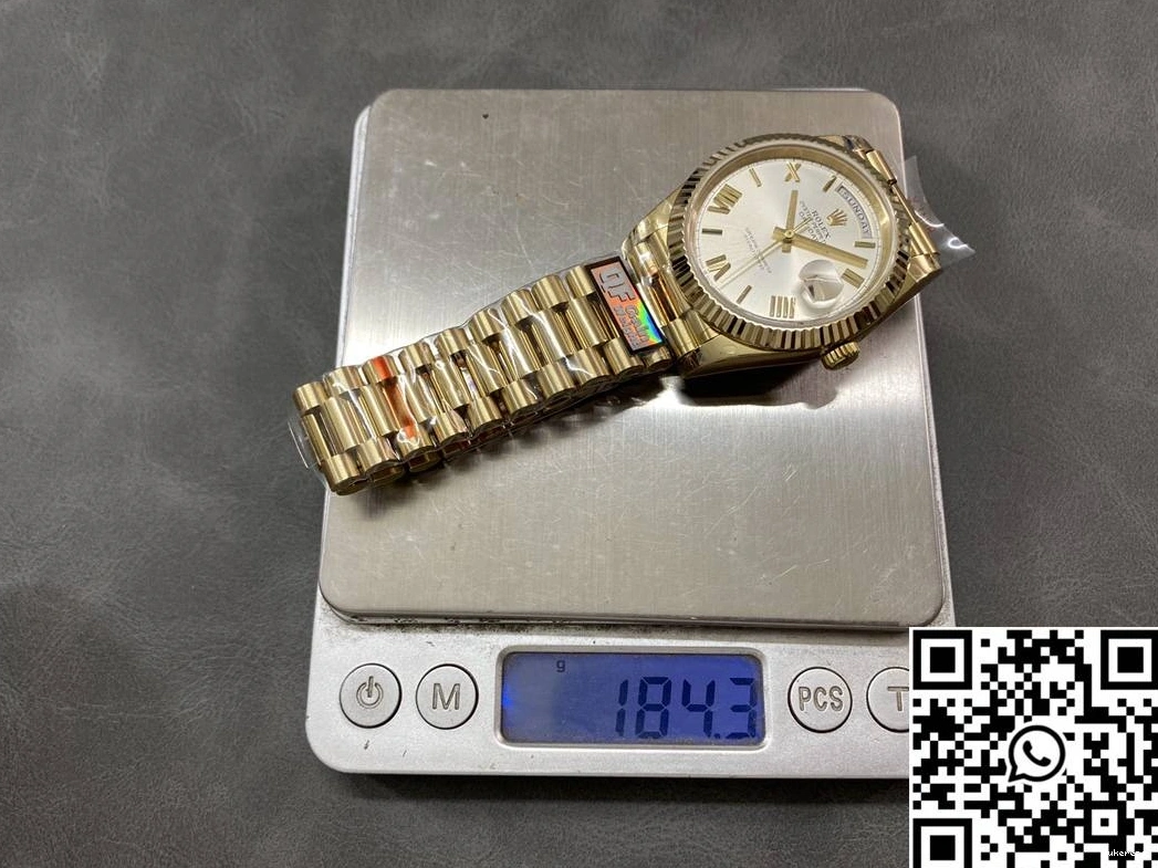 Rolex M228238-0042 Steel v5 Tungsten White Day Dial QF Factory Date 0113